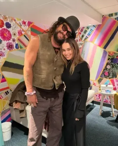 Did Emilia Clarke reunite with her ‘dragon daddy’ Jason Momoa in New York?