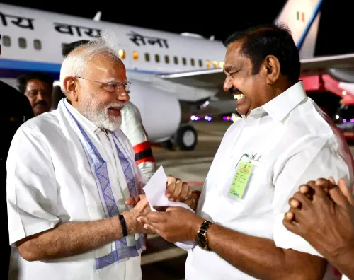 What Did EPS Discuss with PM Modi During Their Meeting in Tiruchi?
