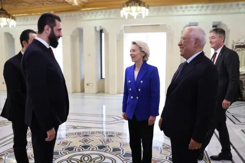 What Did EU Leaders Discuss with Syrian President al-Sharaa?