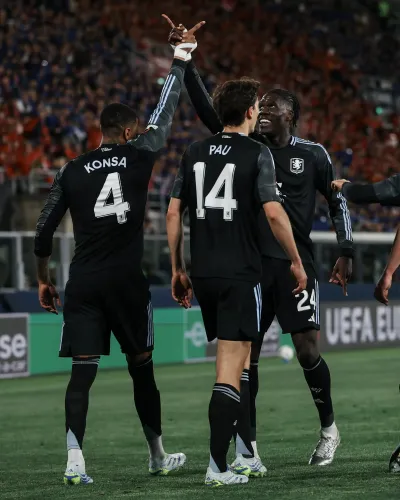 Aston Villa Takes Commanding Lead Against Bologna in Europa League Quarterfinal