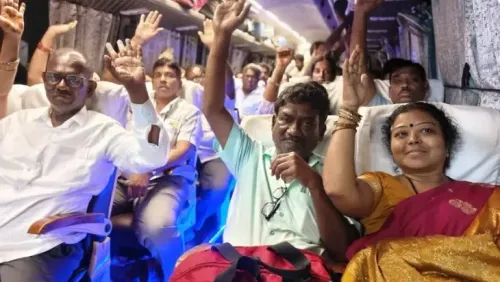 How is the evacuation of stranded Telugu individuals from Nepal progressing?