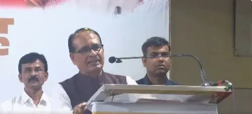 Shivraj Singh Chouhan honours 30 students in Budhni with laptops, stresses AI skills