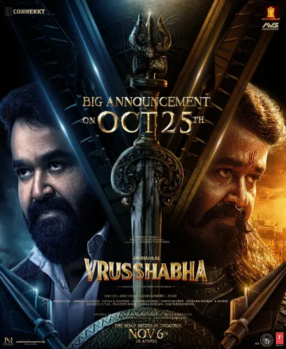 Is the trailer of Mohanlal's 'Vrusshabha' thrilling?