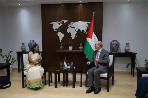 India–Palestine ties: Ranganathan holds talks in Ramallah on health, education push