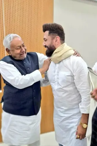 What Did Chirag Paswan Say to CM Nitish Kumar After Bihar's Election Results?