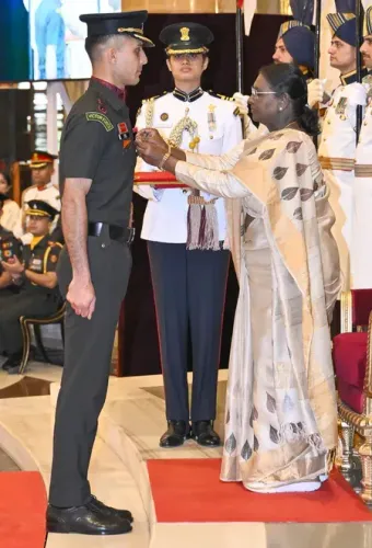 Gallantry Awards 2026: President Murmu honours bravery at Rashtrapati Bhavan