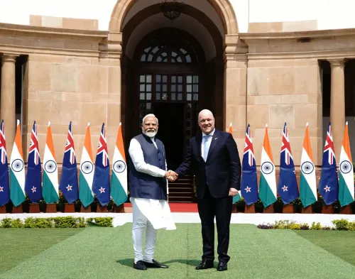 Focus on Indo-Pacific as PM Modi and Luxon Aim to Bolster India-NZ Relations