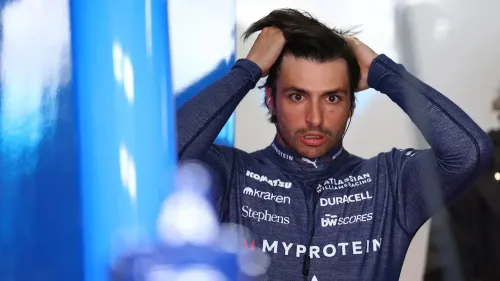 F1: Sainz Receives Three-Position Grid Drop for Hindering Hamilton in Japanese GP Qualifying