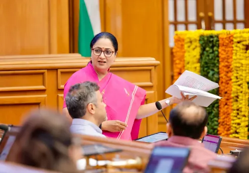 New Delhi: Delhi CM Rekha Gupta presents CAG report in Assembly