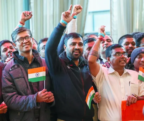 Windhoek: Indian Community Comes Together to Welcome PM Modi