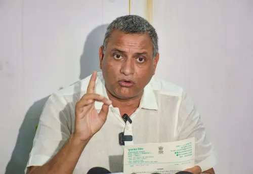 पटना में RJD सांसद सुधाकर सिंह का संबोधन