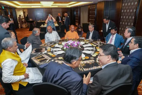 Yogi Adityanath Engages with Singapore's Deputy Prime Minister