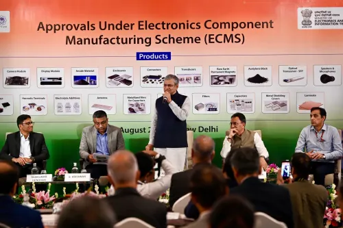 New Delhi: Ashwini Vaishnaw hands over approvals under Electronics Component Manufacturing Scheme