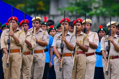 Nagaon: Independence Day Parade Rehearsal