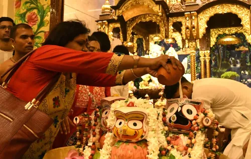 Kolkata: Devotees celebrate Lord Jagannath's Snan Yatra