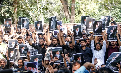 New Delhi: Protests Erupt from Shia Community Following Khamenei’s Demise