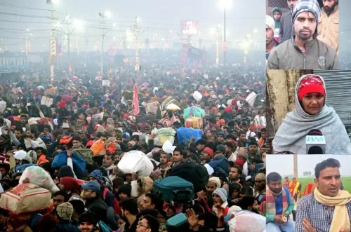 Families Grieve as Survivor Remembers Moments Before Maha Kumbh Stampede