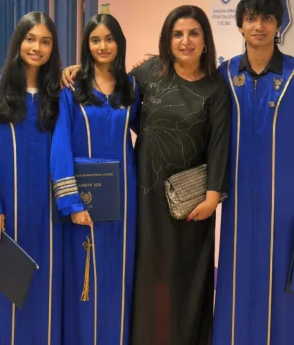Farah Khan's triplets graduate: 'Proudest of producing my children'