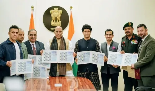 Did Farhan Akhtar Launch 'My Stamp' in Memory of the Rezang La War?