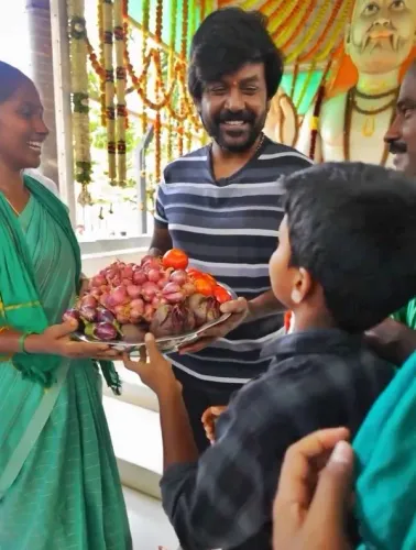 How Did Farmers Show Gratitude to Raghava Lawrence?