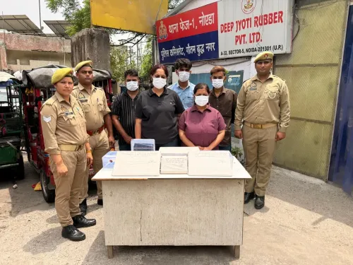 नोएडा में फर्जी लोन कॉल सेंटर का भंडाफोड़, 'ऑपरेशन साइबर वज्र' में पाँच गिरफ्तार