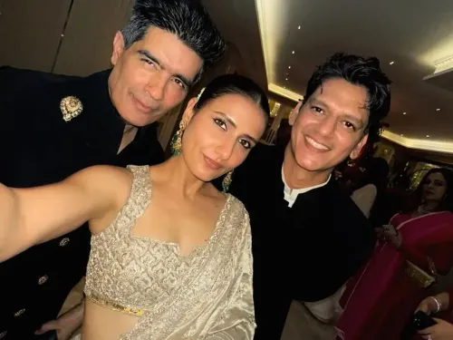 Did Fatima Sana Shaikh Thank Manish Malhotra for a Memorable Diwali Gathering?