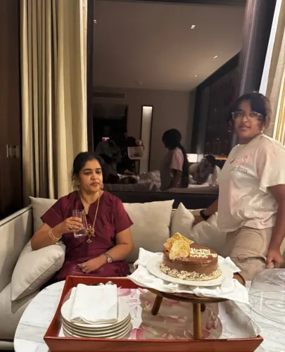 Fatima Vijay Antony's birthday wish for husband and daughter Laara
