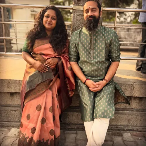 Fauzi composer Vishal Chandrasekhar pens heartfelt birthday note for wife Sinduri