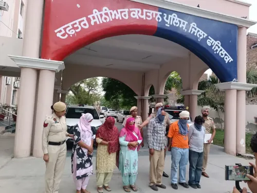 फाजिल्का पुलिस ने 4 घंटे में अपहरण का मामला सुलझाया, 6 आरोपी गिरफ्तार