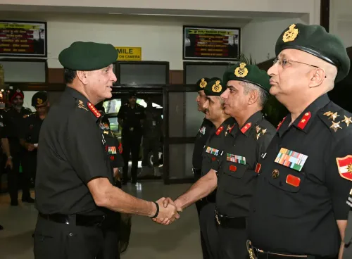 New Delhi: Army Chief Dhiraj Seth reviews operational preparedness of Rising Star Corps