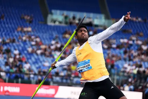 Pathirage hurls world-leading 92.62m at Rome Diamond League, first Sri Lankan past 90m