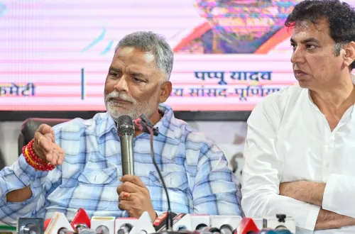 New Delhi: Devender Yadav, Pappu Yadav Address Press Conference At DPCC Office