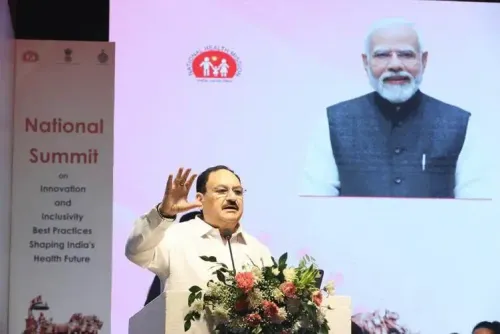 JP Nadda inaugurates 10th health summit in Chandigarh, cites 79%25 fall in child mortality