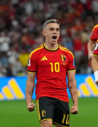 Trossard brace fires Belgium top of Group G with 5-1 win over New Zealand