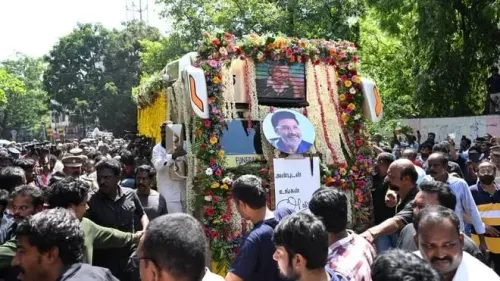 K. Bhagyaraj laid to rest with state honours in Chennai