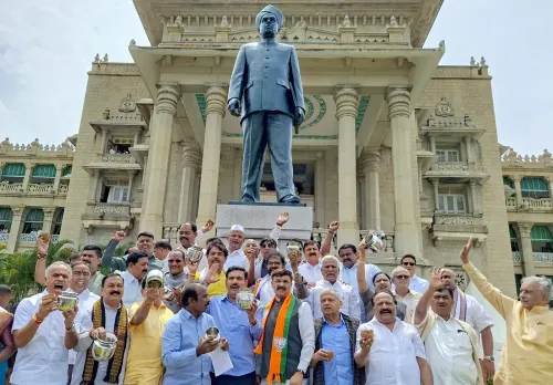 Karnataka fiscal crisis: Vijayendra accuses CM Shivakumar of misleading public