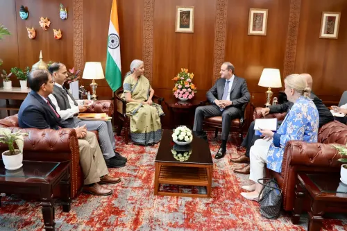 Finance Minister Sitharaman meets MetLife President & CEO Michel Khalaf
