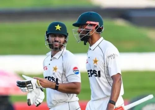Shan Masood ruled out of second Test vs West Indies with finger fracture