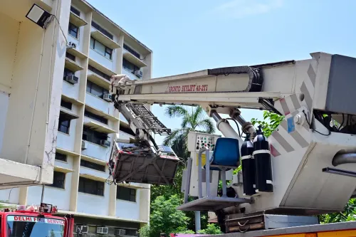 SPA campus fire in Delhi's ITO: Education Ministry clarifies it's not its office