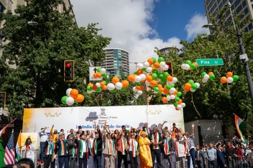 How Did the First 'India Day Parade' Highlight the Strong Ties Between the US and India?
