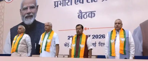 BJP state in-charges meet under Nitin Nabin to plan UP, Punjab poll strategy