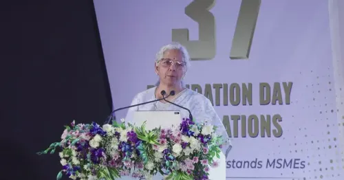 FM Sitharaman Addresses SIDBI Foundation Day in Mumbai