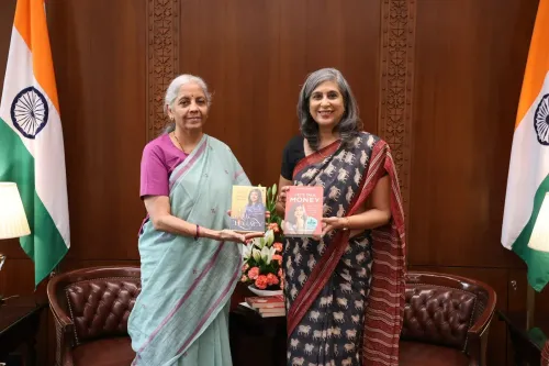 FM Sitharaman meets financial expert Monika Halan