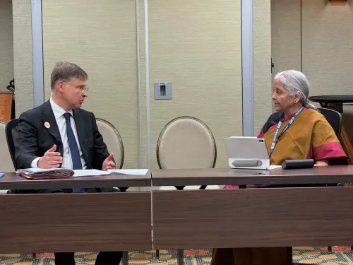 Sitharaman holds G20 sideline talks on India's growth, EU-Korea-Russia ties