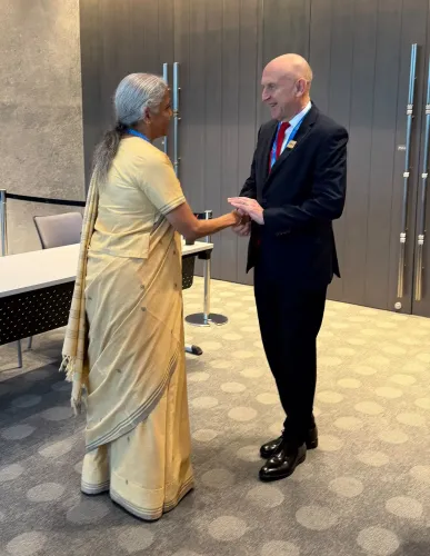 Sitharaman meets UK Chancellor Healey in Bangkok, eye 14th EFD in December
