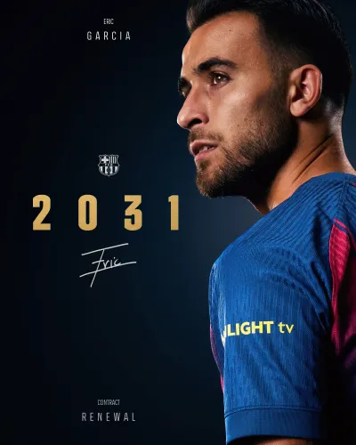 Did FC Barcelona Defender Eric Garcia Just Sign a New Contract Until 2031?