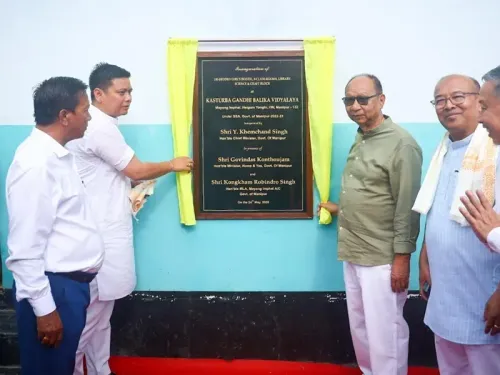 Manipur CM Singh urges unity at Mayang-Imphal sports hall launch