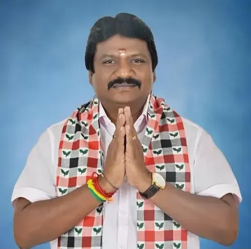 Former AIADMK MLA Murugumaran joins TVK, cites sidelining of committed workers