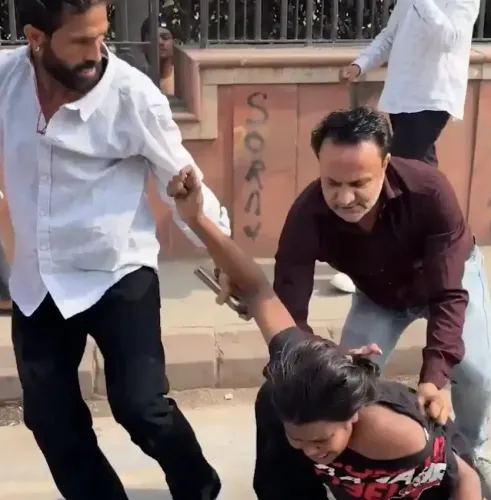 Delhi assault video: Four arrested in CJP protest attack case