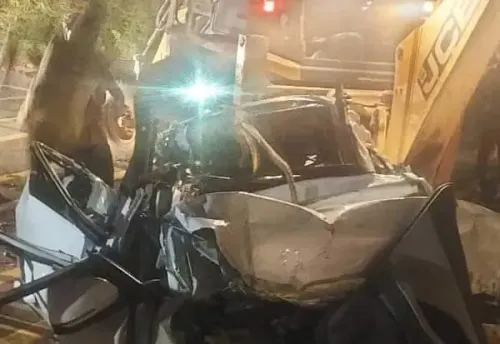 What Caused Four Fatalities in a Multi-Vehicle Crash on the Bengaluru-Chennai Highway?